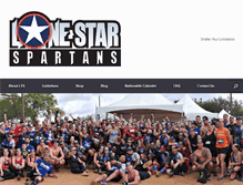 Tablet Screenshot of lonestarspartans.com